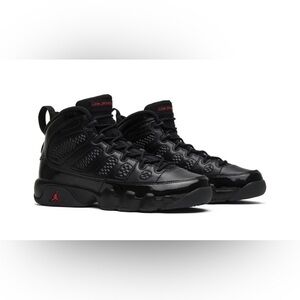 Air Jordan 9 Retro BG 'Bred’ Patent
